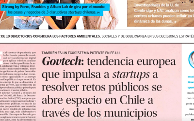 Govtech : tendencia europea que impulsa a startups a resolver retos públicos se abre espacio en Chile a través de los municipios
